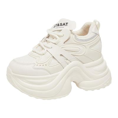 星期六2025新款松糕厚底增高女鞋