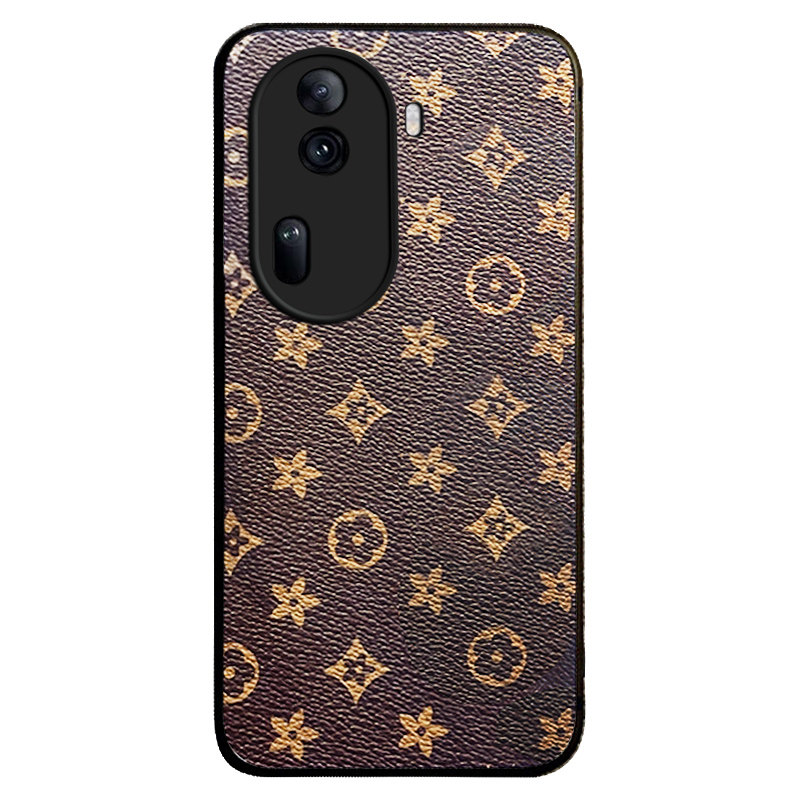 适用于opporeno11手机壳新款reno10pro皮纹硅胶reno9/8/7/6/5全包防摔网红女款挂脖斜挎挂绳re