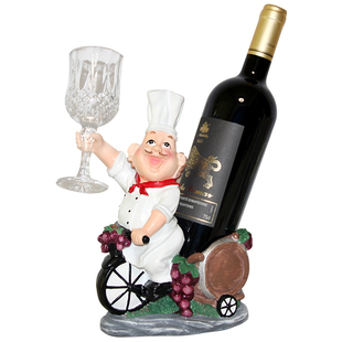 欧式创意卡通红酒架摆件高端大气轻奢家用葡萄酒架子酒柜置物架