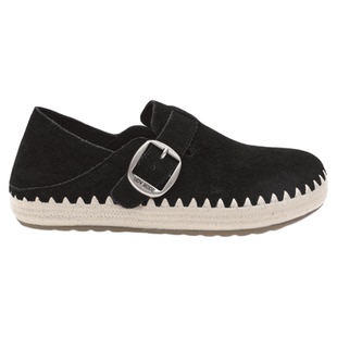 UDV真皮勃肯鞋外穿女鞋2025秋季新款渔夫鞋真皮休闲鞋平底反绒皮