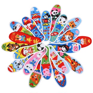 纯棉儿童十字绣鞋垫2026年新款自己绣半成品手工刺绣全棉七层棉布