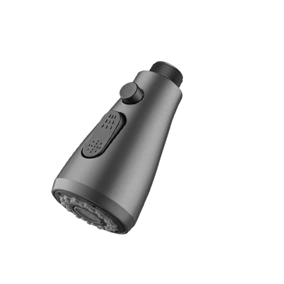 厨房抽拉式水龙头替换头防溅水可伸缩花洒喷头洗菜盆专用配件旋转