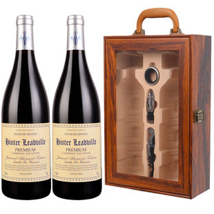 澳洲进口红酒礼盒装高档木盒干红葡萄酒澳大利亚批发过年节日送礼