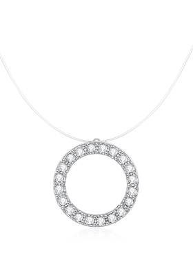 舞憩深海流光项链高级精致锁骨链