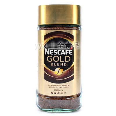 雀巢德国烘焙200g瓶装无糖黑咖啡