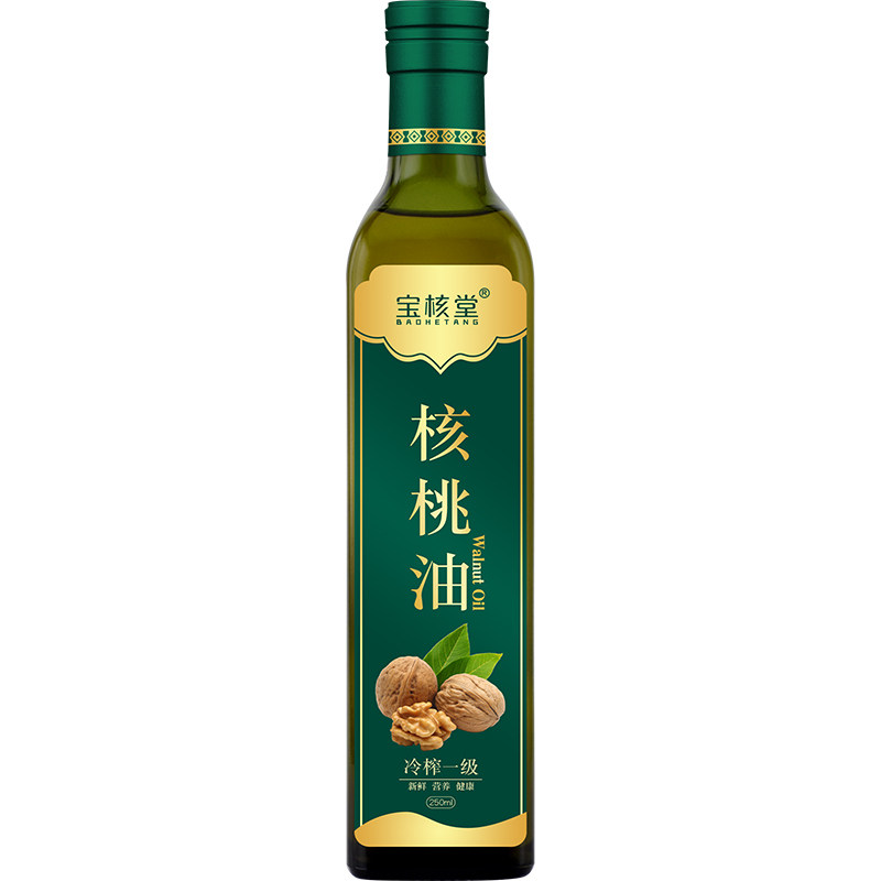 宝核堂核桃油食用油官方旗舰店沂蒙山野生核桃油【会员/粉丝专属