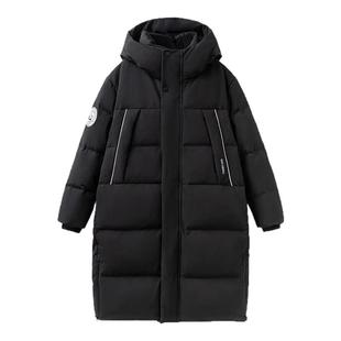 巴拉巴拉儿童羽绒服男童女童外套宝宝百搭冬新款极寒加厚长款亲子