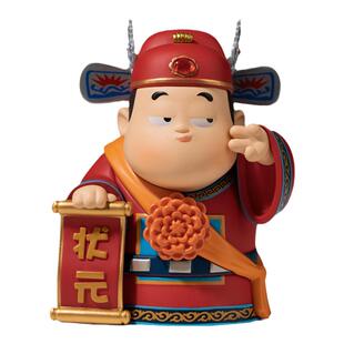 欢喜小将 行行出状元 潮玩艺术品 国潮手办玩具创意礼物桌面摆件