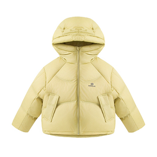 【户外防泼水】半度闲女童羽绒服冬装加厚洋气新款儿童三防外套潮