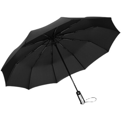 全自动ins风黑胶晴雨两用太阳伞
