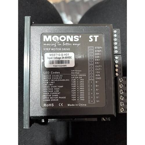询价下单MOONS MSST10-S-H01步进电机驱动器