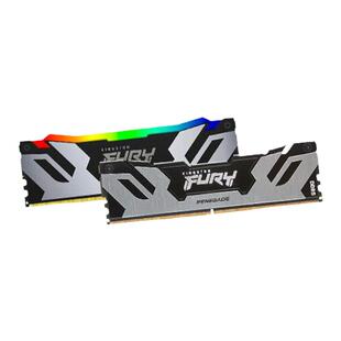 金士顿叛逆者ddr5 7200/7600/8000台式电脑电竞超频马甲内存条rgb