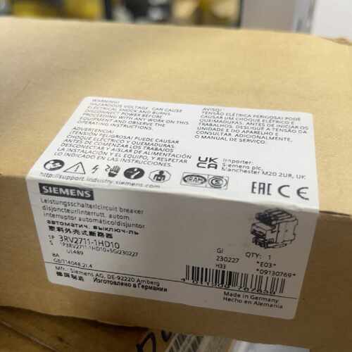 断路器3RV2711-1HD10，，未询价