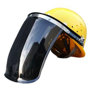 电焊面罩安全帽防护罩焊工专用防烤脸全脸轻便头戴式防护焊帽面具