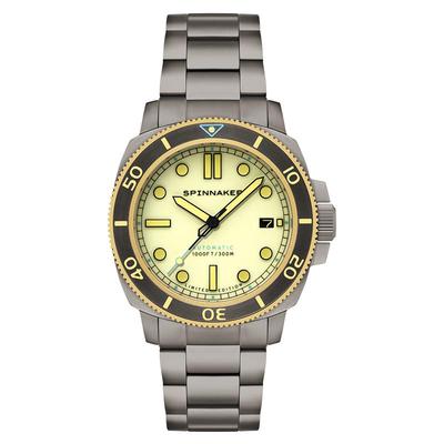 三角帆全盘夜光自动机械男士手表