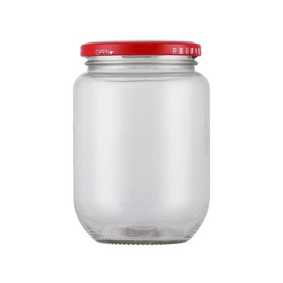 带盖蒸煮罐头瓶耐高温自制水果