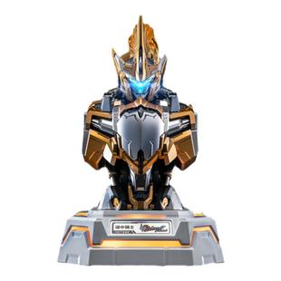 MOSHOW模寿 湖中骑士鎏金版65W快充胸像充电中心氮化镓桌面高达充电器基座手办机甲新年礼物送男朋友生日礼物