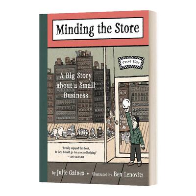 Minding the Store 打理商店 Fishs Eddy餐具店的漫画故事 精装 英文原版文集书籍