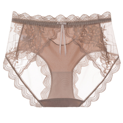 7A抗菌裆加大码蕾丝无痕性感内裤