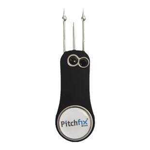 Pitchfix高尔夫果岭叉折叠弹簧草坪修复工具金属mark马克新款进口