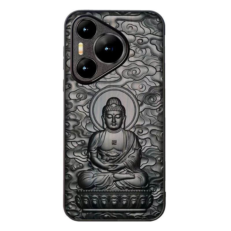 适用华为Pura80pro+防摔木手机壳