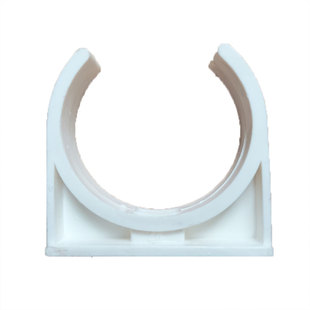 pvc国标管卡固定阻燃电线管管夹25塑料u型卡扣迫码20平卡墙卡座卡