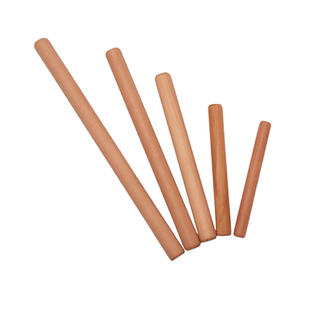 榉木实木擀面杖加粗家用饺子皮杆面棍大小号烘焙细压面棒支持定做