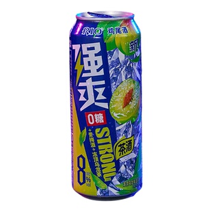 锐澳rio鸡尾酒rio微醺系列气泡酒强爽0糖8度冻顶乌龙青梅酒梅子酒