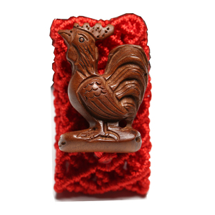 本命年红绳转运珠桃木挂件平安皮带扣腰饰腰挂男士商务民族风貔貅