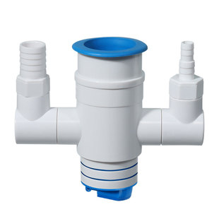 厨房下水管排水三头通洗菜盆下水道四通接头水槽洗碗机防返臭神器