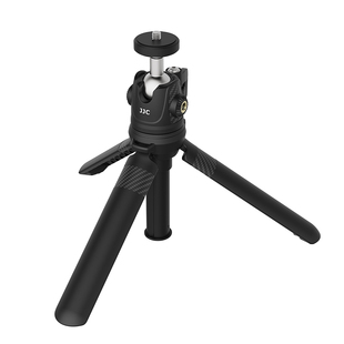 JJC 延长自拍杆三脚架迷你桌面Action运动相机手机微单手持便携自拍杆摄影拍照直播Vlog三角支架拓展补光灯