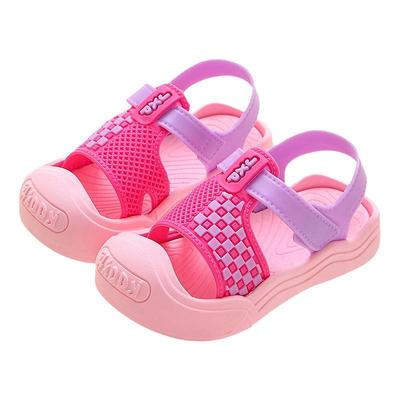 儿童凉拖鞋夏季女童塑料防滑软底卡通小孩宝宝凉鞋男童洞洞鞋外穿