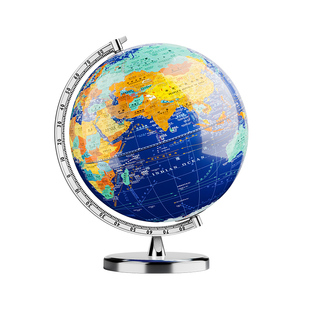 地球仪2025年新款正版学生用初中生小学生专用3d立体悬浮凹凸摆件世界地图地形特大号儿童启蒙男孩子生日礼物