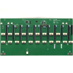 超微4124GS-TNR服务器AOM-PCIE4-418N-1支持8个GPU卡PCIe扩展板