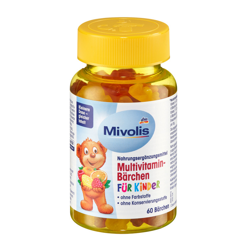 mivolis小熊糖多种复合维生素