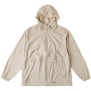 Dickies24春夏新款休闲纯色连帽长袖UV防晒衣户外夹克男女情侣