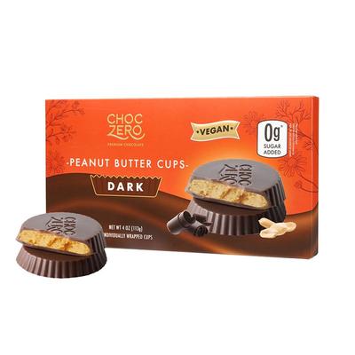 CHOCZERO零巧花生酱夹心黑巧克力