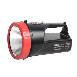 手电筒强光充电户外超亮远射超长续航家用应急手提探照灯巡逻矿用