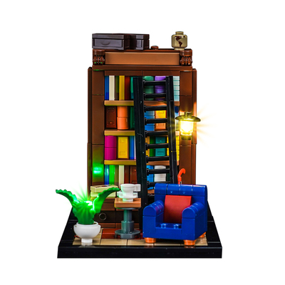 适用于乐高40698书香满屋灯光组