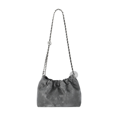 【早春上新】Oinny新款国风斜挎包云朵包包银色精致链条包女6288