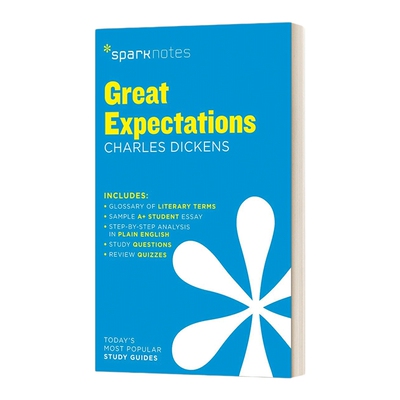 英文原版 Great Expectations SparkNotes Literature Guide 文学指南 远大前程 英文版 进口英语原版书籍