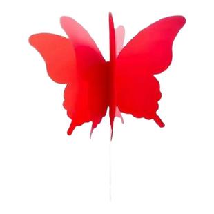 顺便买卖婚房布置蝴蝶喜字串立体挂饰结婚房装饰客厅窗帘飘窗布置