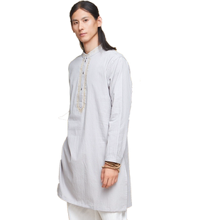 尤佳男士瑜伽服2025新款印度大师服冥想打坐禅修居士瑜伽服套装