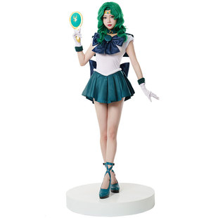 鸣人堂cosplay动漫海王满Sailor Neptune美少女战士舞台表演出童
