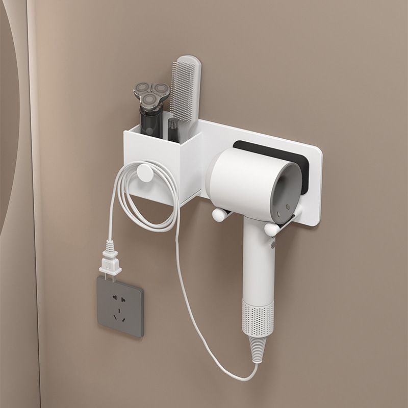 绕线吹风机置物架免打孔浴室厕所免打孔电吹风筒支架洗漱台挂架子