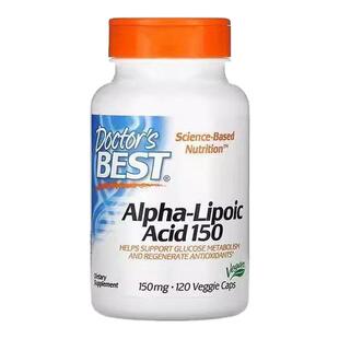 Doctor's Best多特倍斯α硫辛酸胶囊御氧血糖细胞代谢进口保健品