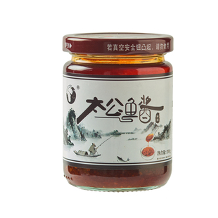 食太公 太公鱼肉酱拌饭酱料肉酱下饭拌面酱鱼肉酱香辣鱼肉鱼罐头