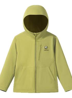 骆驼儿童冲锋衣外套男童登山服