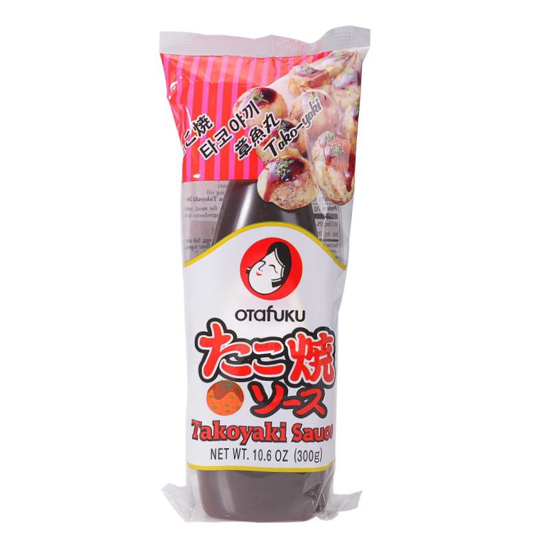 日本进口多福章鱼小丸子酱汁300g