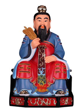 三茅真君神像神像正一教三茅派祖师大茅二茅三茅茅盈茅固茅衷摆放
